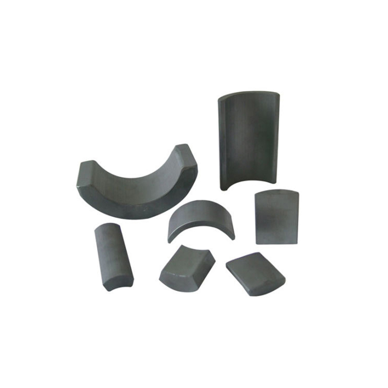 Permanent Y30 Y35 Y30BH Arc Ferrite Magnets For Custom Motor Ceramic