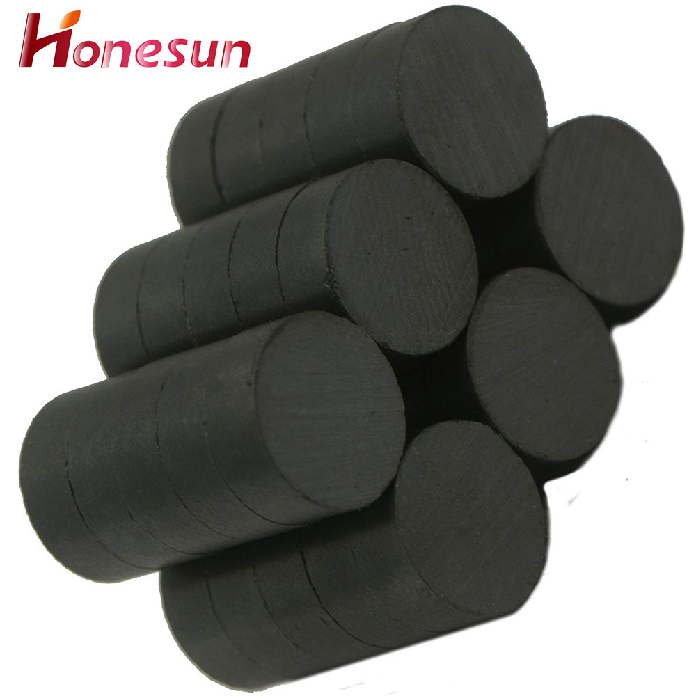 Y30BH High quality different shape disc ferrite magnet magnetic ferrite for industry
