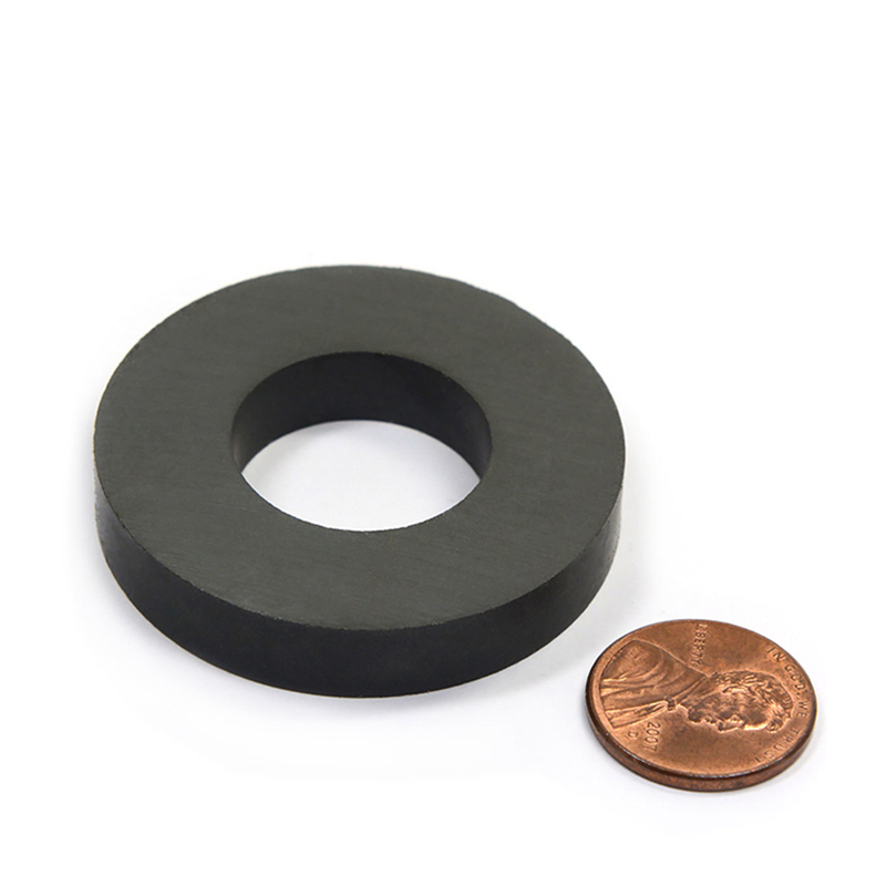 Large Ring Ferrite Magnet For Speaker Magnet
