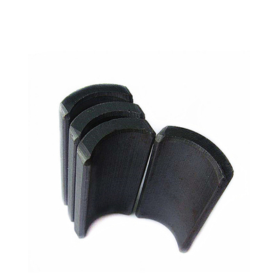 Y35 Y40 Ferrite Ring Ceramic Magnet Segment Miknatis Fans Generator Permanent Magnet Arc Segment Motor Ferrite Magnet