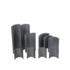 Customized Low Price Ceramic Magnets Custom Arc Special Shape Black Ferrite Magnet for BLDC Motor