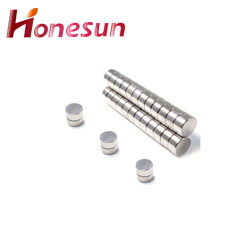 Rare Earth Cylinder Neodymium Magnets Super Strong for Sale