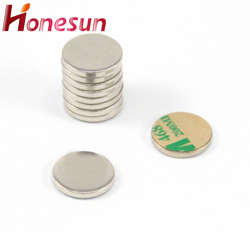 Square Magnets with Adhesive Super Strong Small Magnets N35 N38 N42 N45 N48 N52 Permanent NdFeB Disc Rare Earth Neodymium Magnets