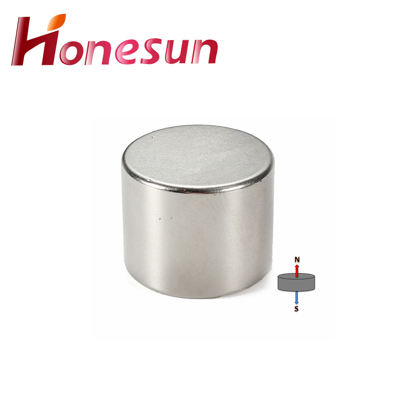 N35 N42 N45 Stick Magnets Strong Neodymium Cylinder Magnets Sticker Round Rare Earth Magnets N52