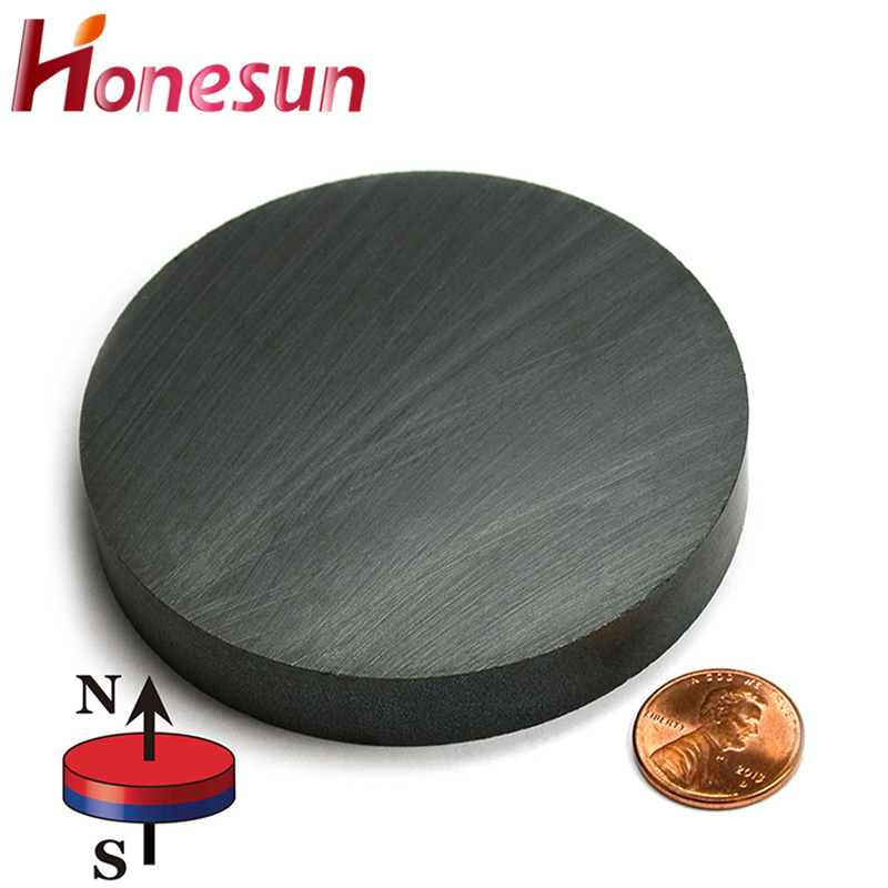 Y30BH Ferrite Magnets Strong Round Disc Cheap Ceramic Magnets Flat Circle Magnets