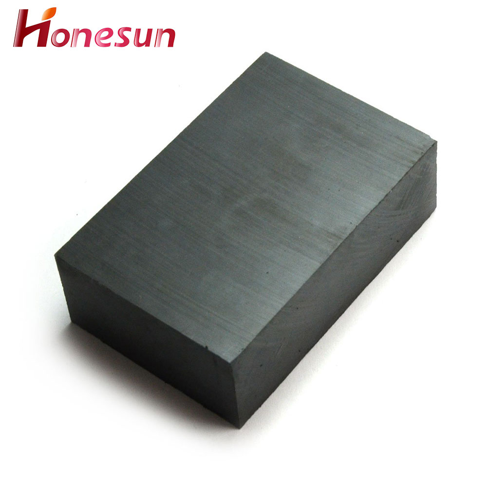 Heavy Duty Strong Bar Magnets - Ferrite Blocks Ceramic Rectangular Square Magnets - Bulk Magnet Grade 8