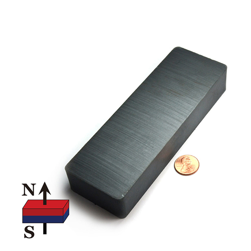 Custom Bar Magnets Super Strong C8 Y30 Y30BH Block Ceramic Industrial Magnets Block Ferrite Magnets