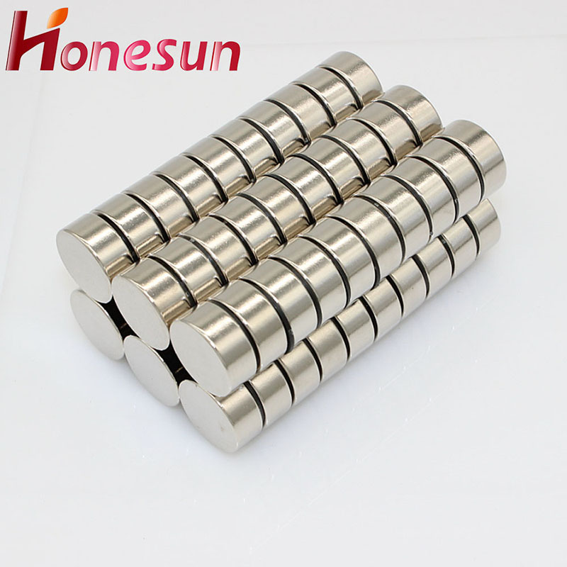 Rare Earth Neodymium Magnets 25x25 25x12.5 N35 N42 N45 N50 N52 NdFeB Magnets Super Strong Round Magnets 